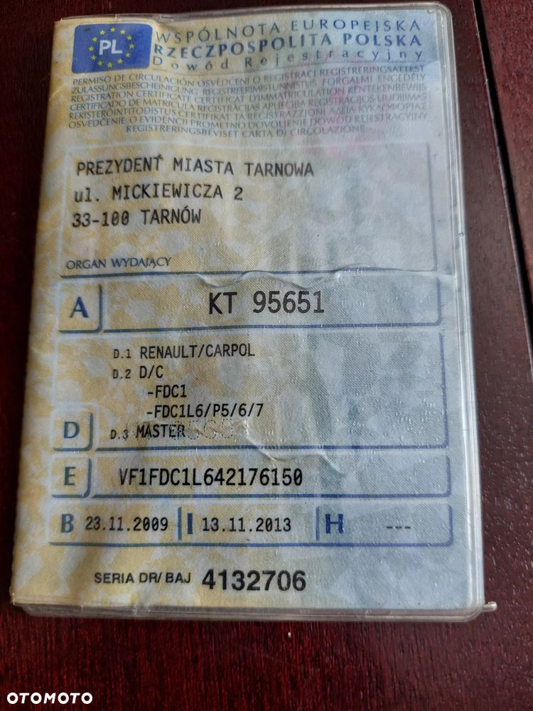 Renault Master L3H2 6-Osobowy Klima Salon Polska Brygadówka/Doka Faktura Vat 23% - 18