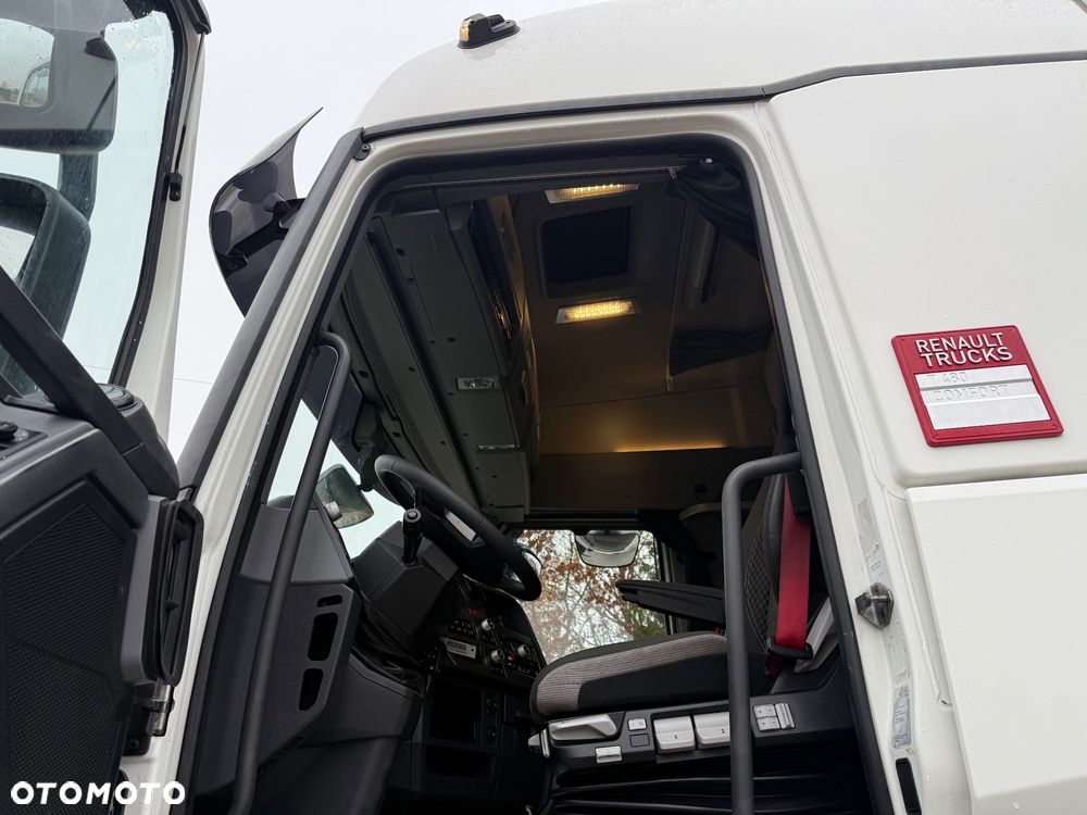 Renault T480 / DUŻA KABINA / 638 TKM / PEŁNE SPOILERY / 2 ZBIORNIKI / SPROWADZONA / STAN BDB / / / - 16