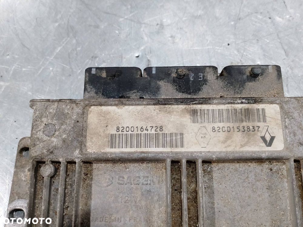 KOMPUTER, STEROWNIK RENAULT LAGUNA II 8200164728 1.6 16V - 2