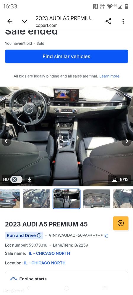 Audi A5 Sportback 2023 photo 5
