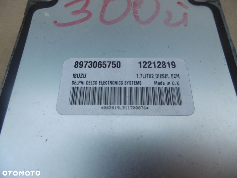 Komputer sterownik ASTRA G 12212819 8973065750 - 3