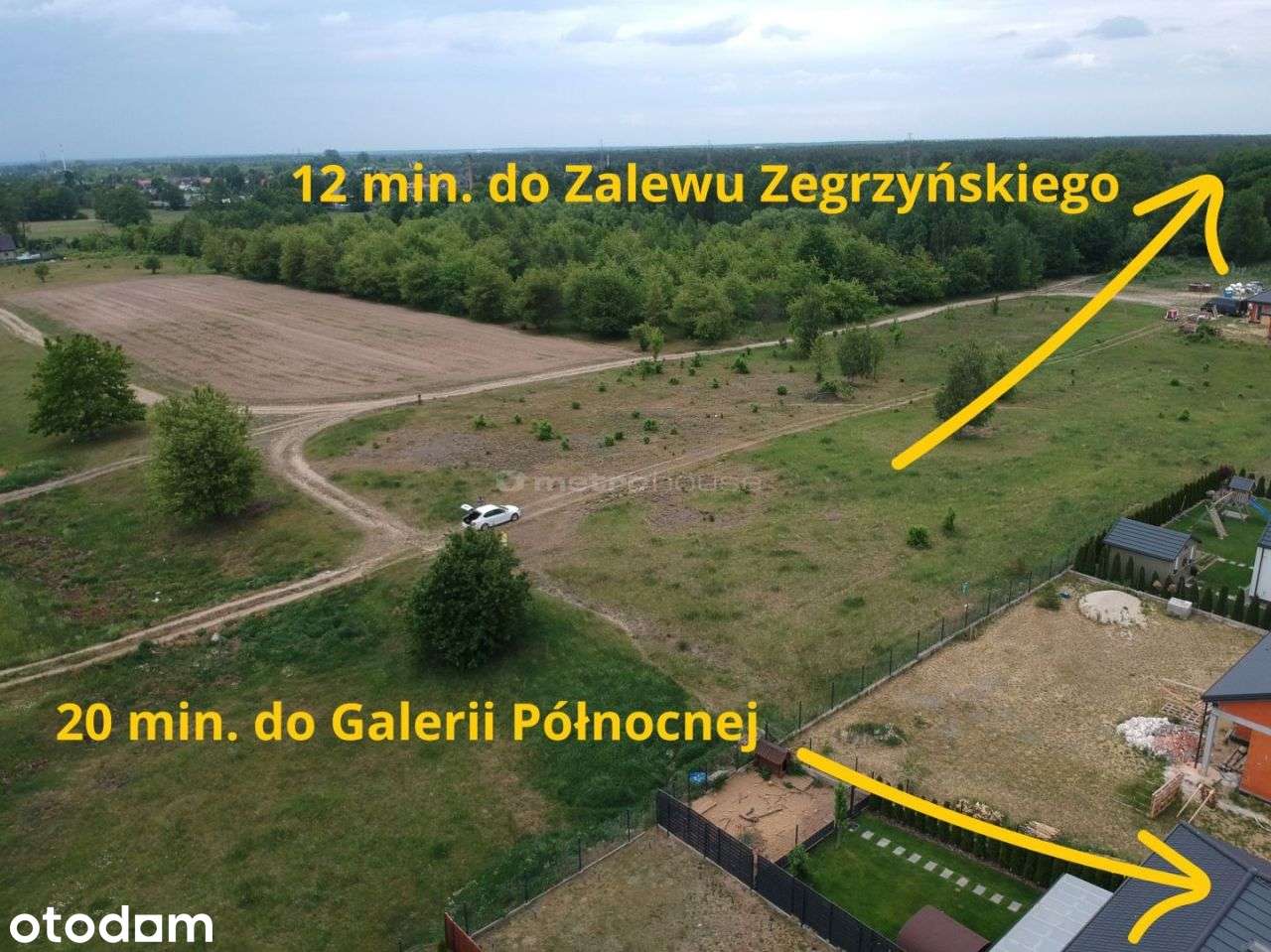 Legionowo działka 800 m² pod dom/bliźniak, Mn1 - Pełny obrazek: 4/4