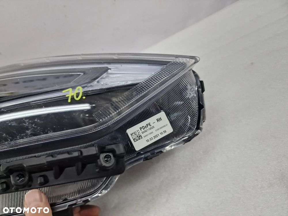 HYUNDAI I30 III 3 LIFT PRAWA LAMPA PRZEDNIA PRZÓD FULL LED , NR 92102-G4XXX / 92102-G4600 , NR AUKCJI LA70 - 20