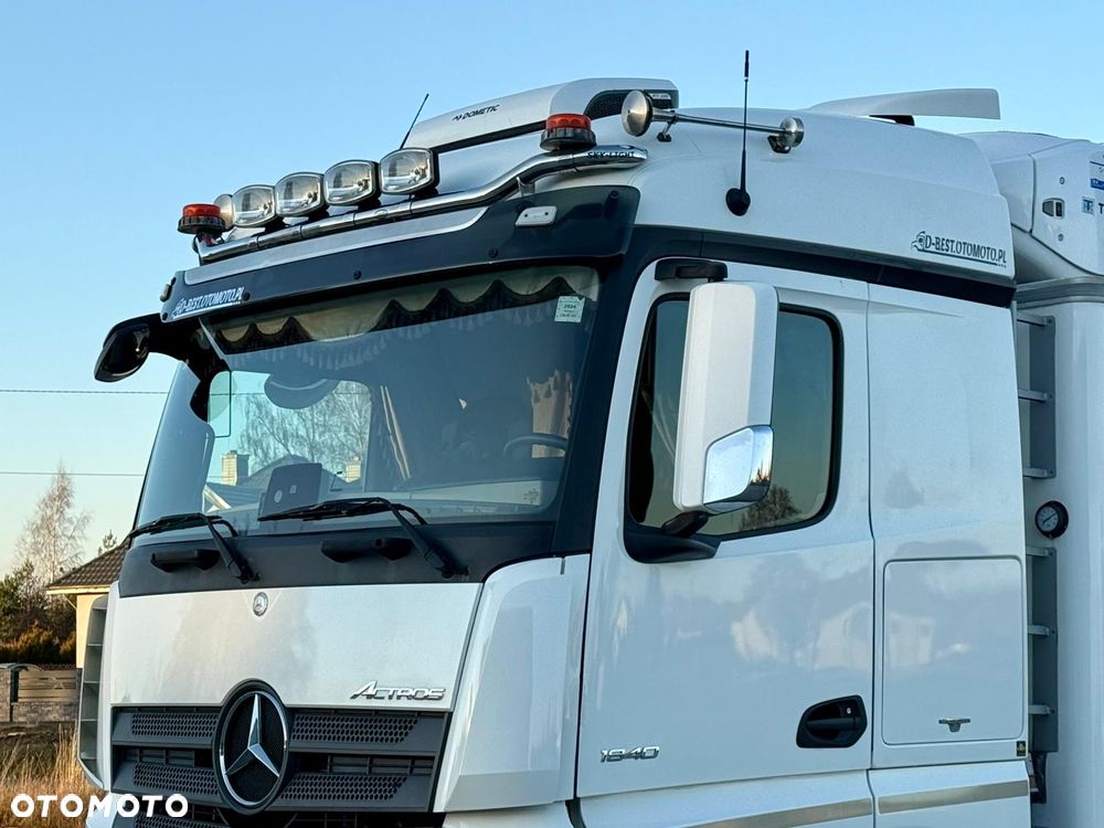 Mercedes-Benz ACTROS 1840 / CHŁODNIA / WINDA / 15 EUROPALET / 6.10 M DŁUGOŚCI / DUŻA KABINA / AUTOMAT / SPROWADZONY / SERWISOWANY / EURO 6 - 13
