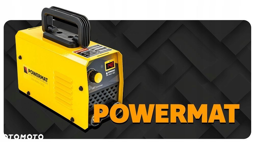 SPAWARKA INWERTOROWA IGBT MMA 5,8 kVA 20-140A  POWERMAT PM-MMA-140L - 8