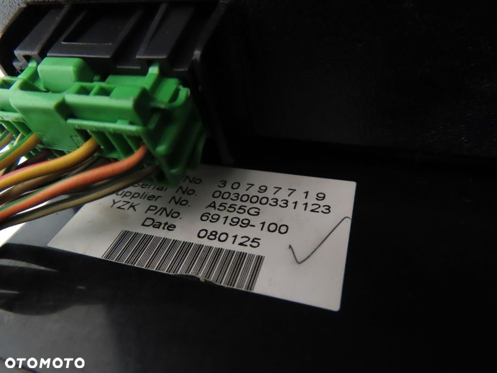 KLIMATRONIK PANEL STEROWANIA RADIA VOLVO C30 30672565 - 2