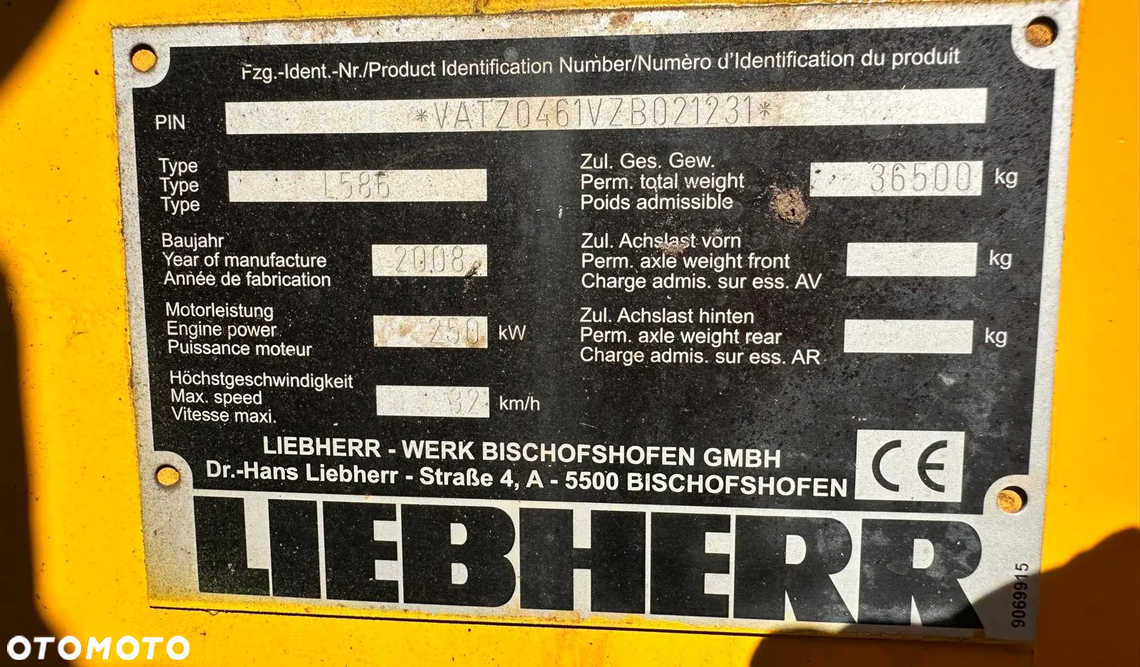 Liebherr 586 - 9