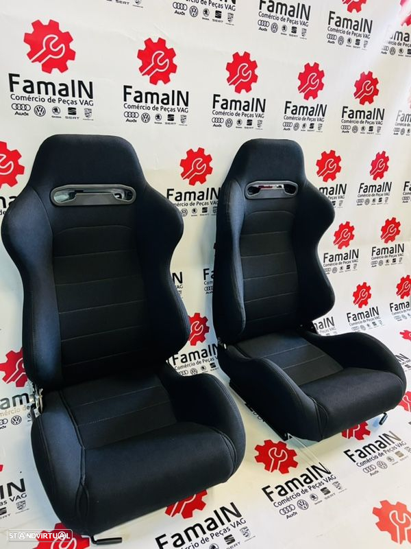 Backets desportivas universais - Estilo Recaro / Mod.2025 - 7