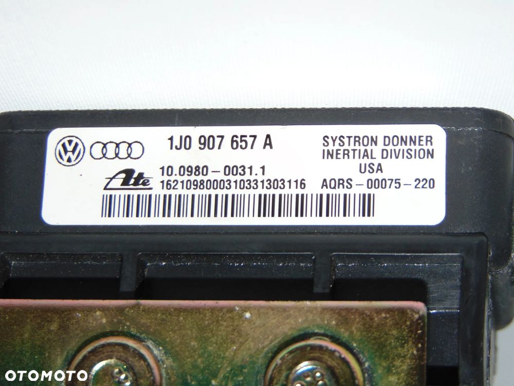 ORYGINAŁ moduł czujnik sterownik ESP 1J0907657A 1J1907637A 1J0907651A VW Volkswagen Golf 4 IV Bora - 9