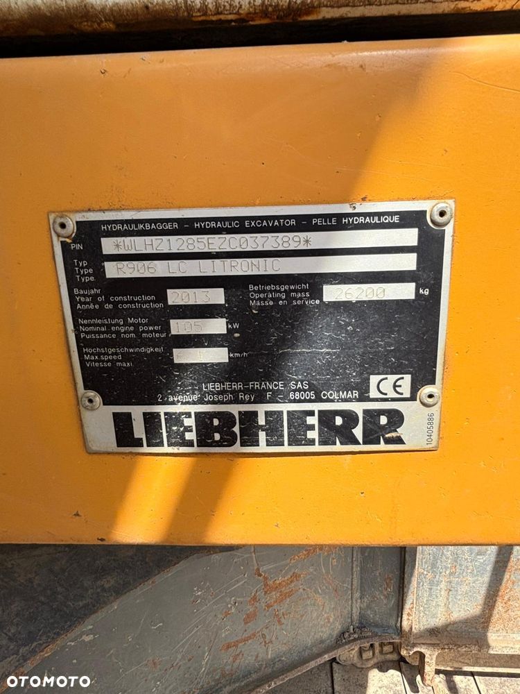 Liebherr R 906 LC Litronic Super Stan Koparka Gąsienicowa - 5