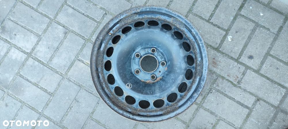 FELGI STALOWE 5x112 7Jx16 CALI ET39 fi 66.6 AUDI A4B8 A5 A6 KOMPLET 4 SZTUKI - 4
