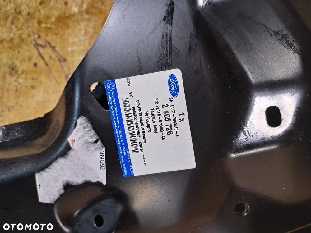 Klapa tylna tył Ford Puma II MK-2 2405726 PL1TB-S40400-AA Klapa pokrywa bagażnika Ford Puma L1TB-S40404-AC 2019 2020 2021 2022 2023 - 12