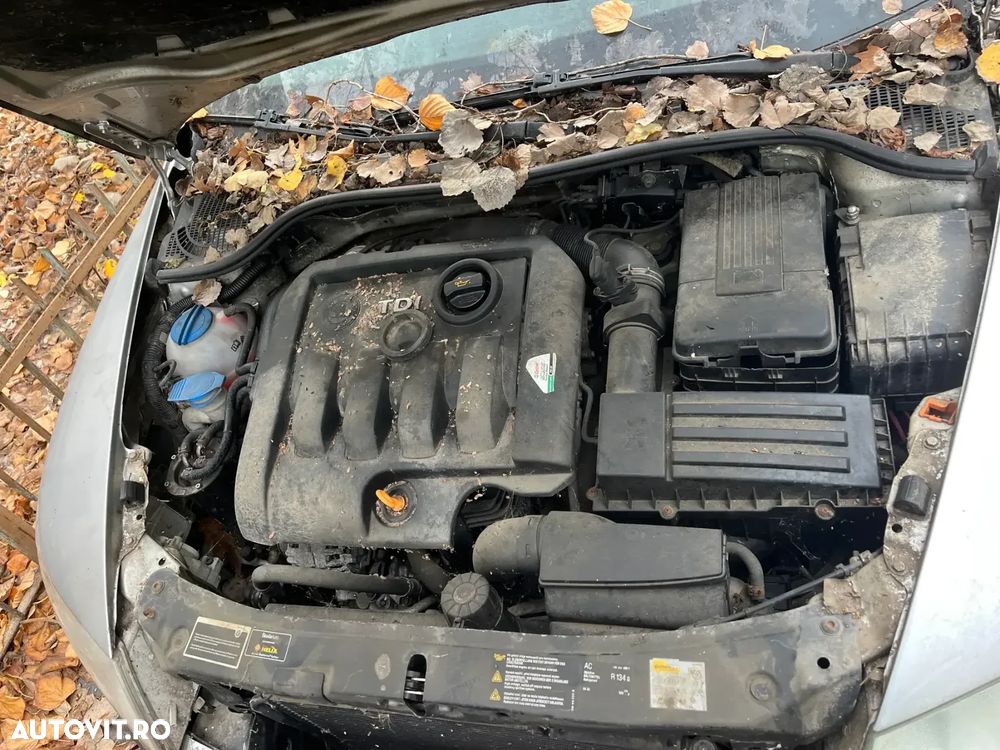 Dezmembrez Skoda Octavia II 2007 gri argintiu 1,9 TDI BJB 77KW - 11