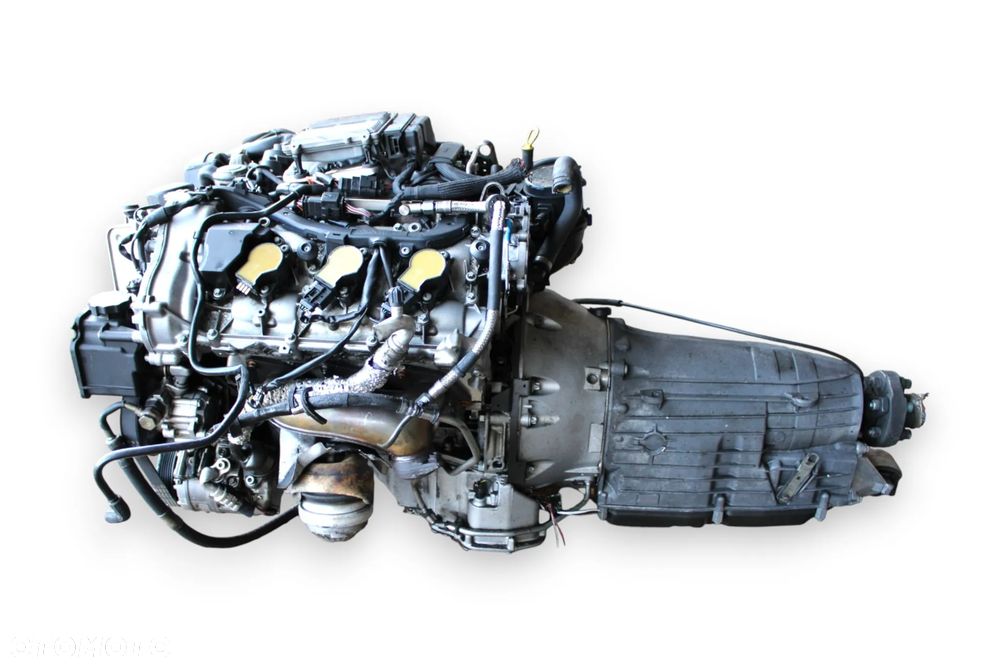 SILNIK 3.0 V6 M272.940 + SKRZYNIA AUTOMAT 722.999 + STEROWNIK / MERCEDES C280 W203 2005 - 3