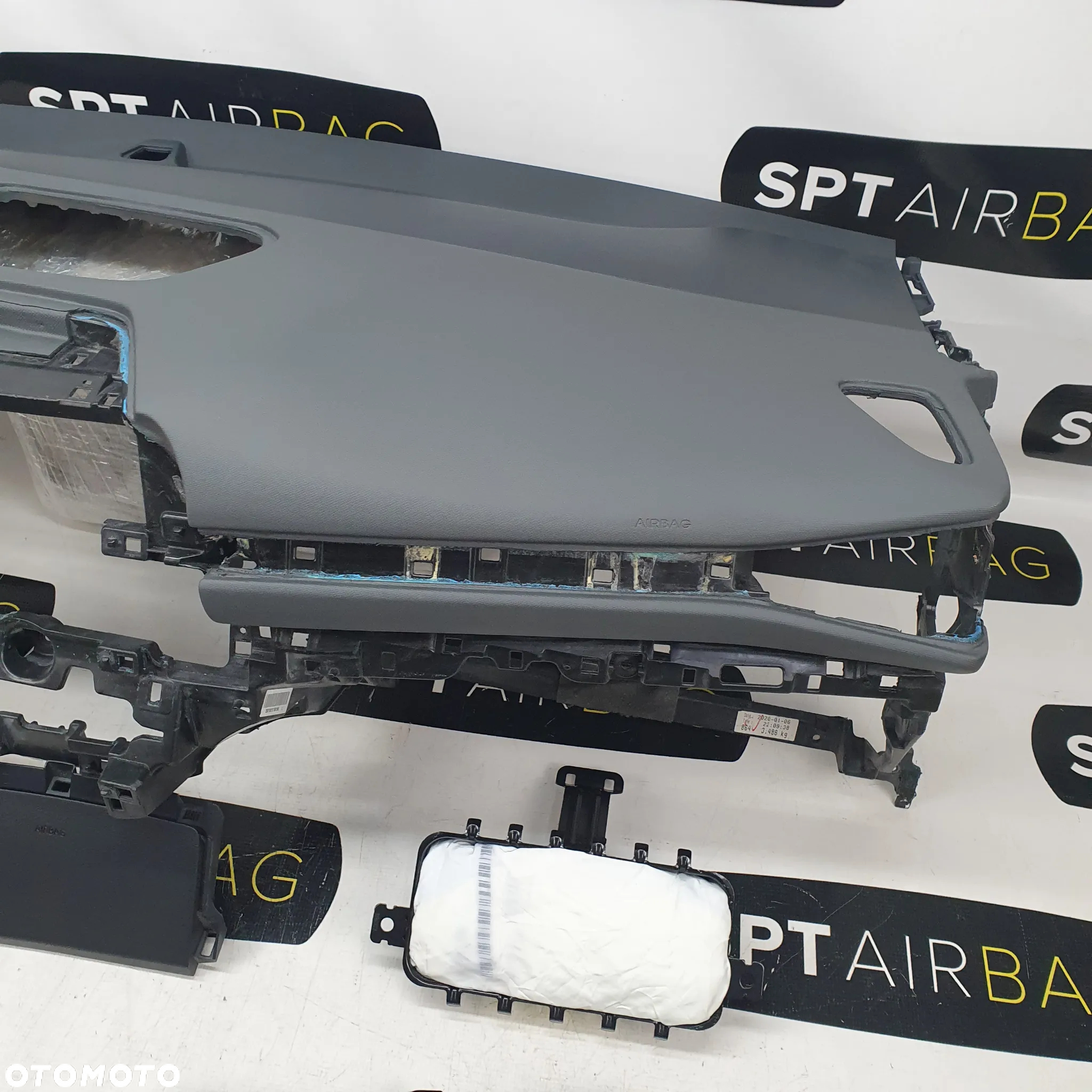 HYUNDAI IONIQ LIFT DESKA ROZDZIELCZA KONSOLA KOKPIT PULPIT PODUSZKI AIRBAG AIR BAG PASY KIT SET - 4