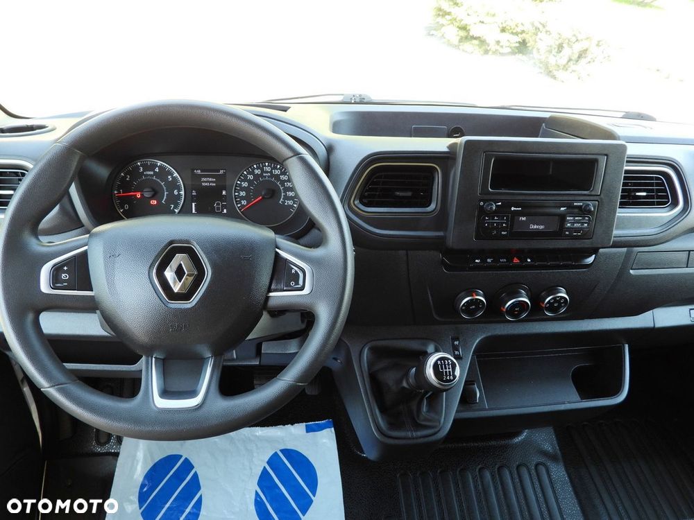 Renault MASTER  PLANDEKA 10 PALET WEBASTO TEMPOMAT LEDY PNEUMATYKA KLIMATYZACJA  165KM - 31