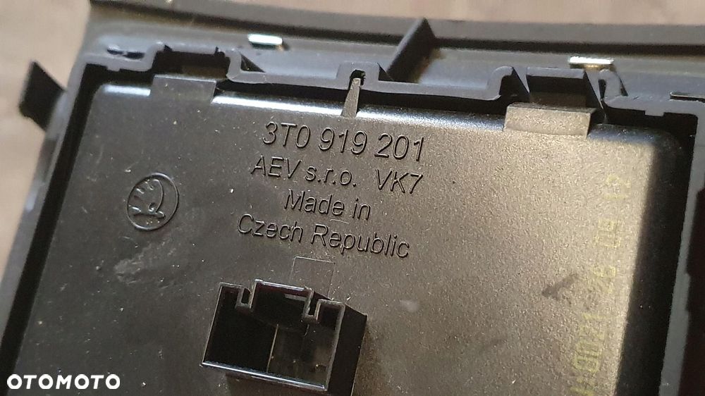 PANEL TYŁ Klimatyzacji SKODA SUPERB II 3T0919201A - 4