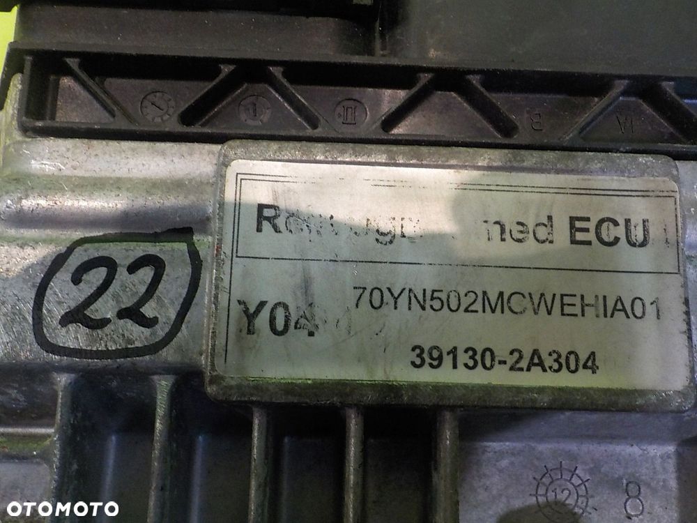 KIA VENGA LIFT 1.4 CRDI 14r 5D sterownik modul silnika 39130-2A304 - 15