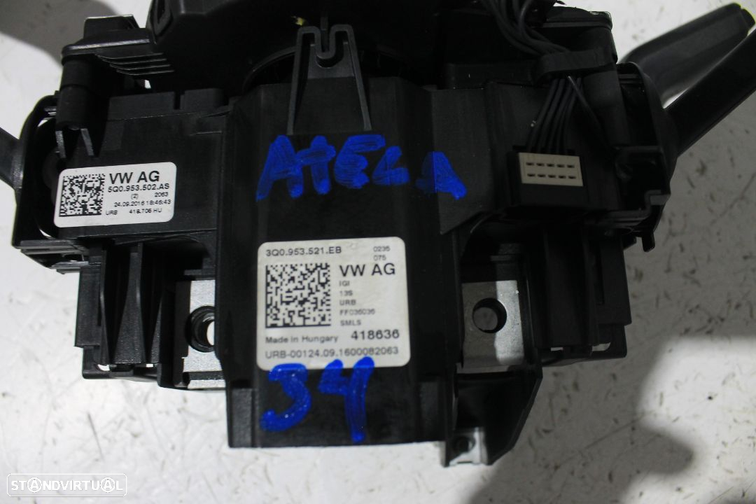 Fita Airbag com manete das  Luzes,manete  limpa para brisas e manete limitador velocidade Seat Altea - 4