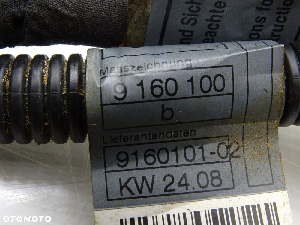 Przewód klema pirotechniczna plusowa kabel 9160100 bmw 325i e93 cabrio 3.0 - 6