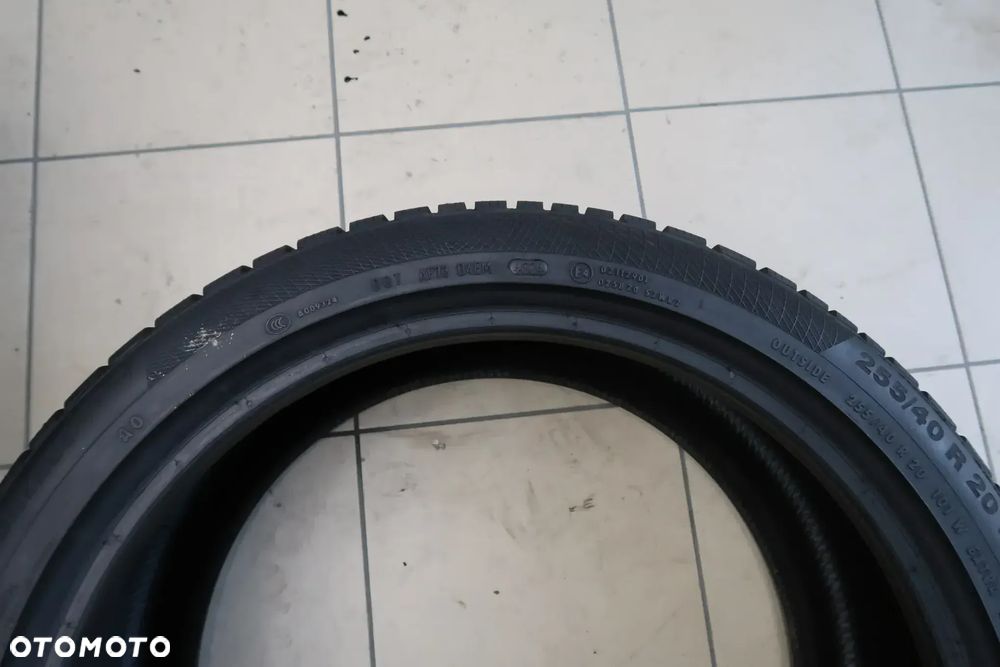 255/40R20 Opony zimowe Continental Idealne - 12