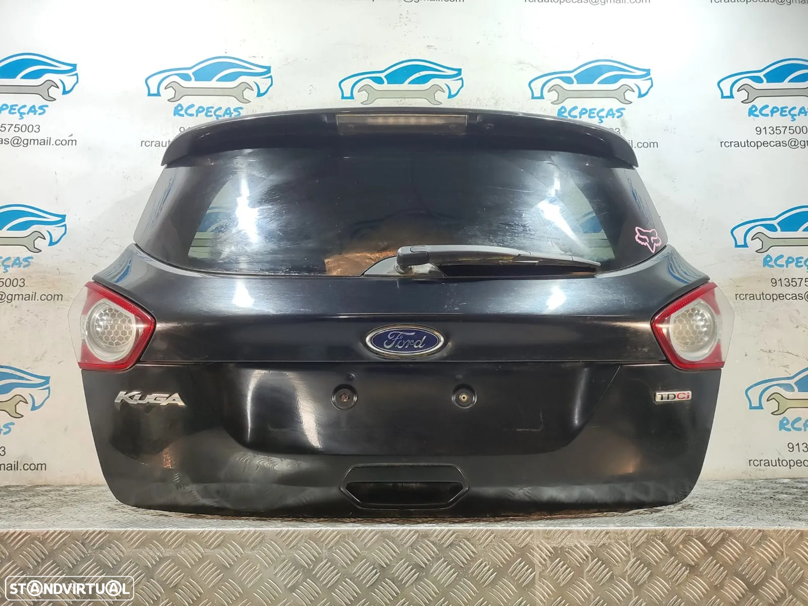 Tampa / Porta da Mala Ford Kuga I MK1 - Farolins | Limpa Vidros | Forra | Stop - 4