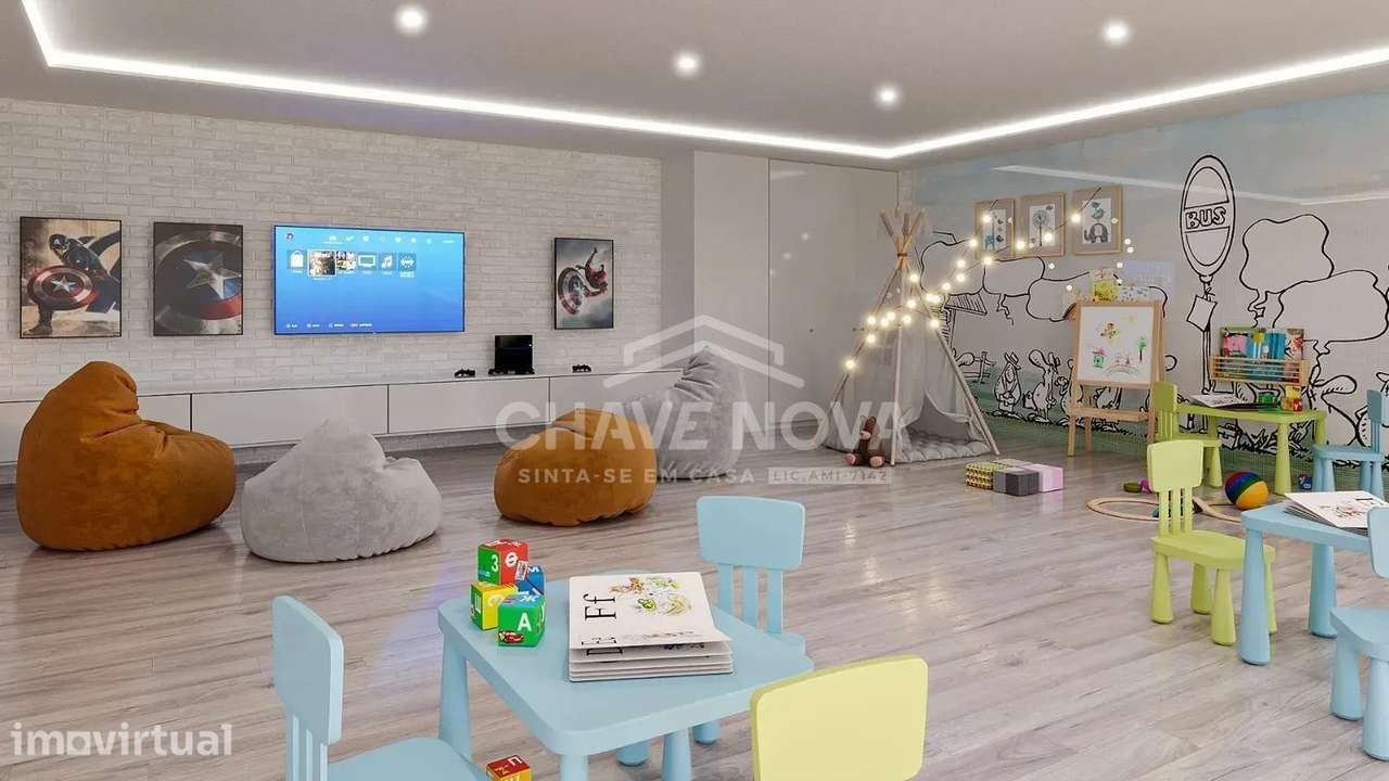 T2+1 NOVO Jardins da Seara lote 8 último piso Poente - Grande imagem: 3/16