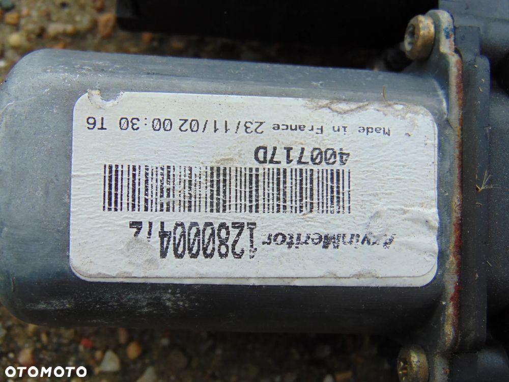 ORYGINAŁ podnośnik mechanizm szyby pasażera prawy przód przedni Renault Megane 2 II 5D 5 drzwi 02-06r - 5