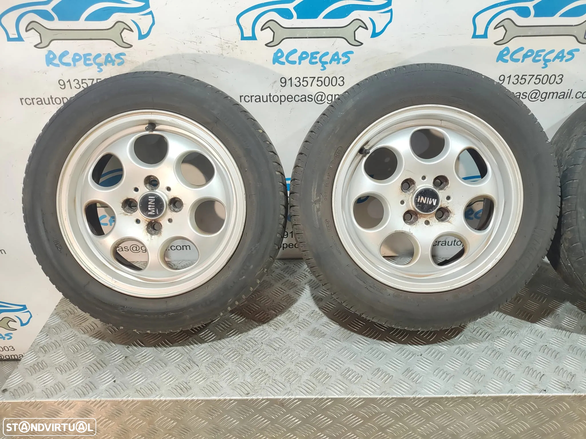 - Jantes 15 Originais Mini Cooper One 5,5J ET45 4x100 - 6