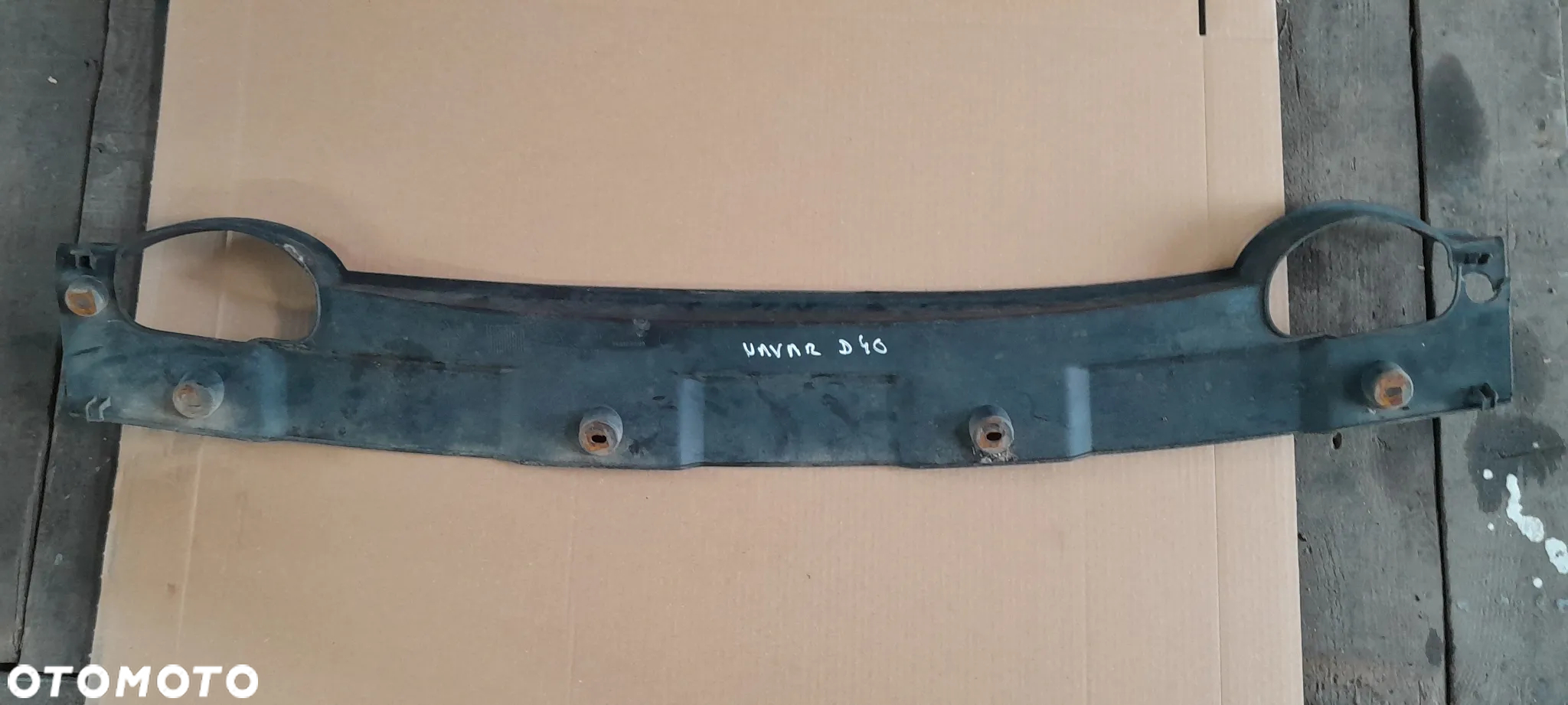 NISSAN NAVARA D40 NAKŁADKA ZDERZAKA PRZEDNIEGO - 2