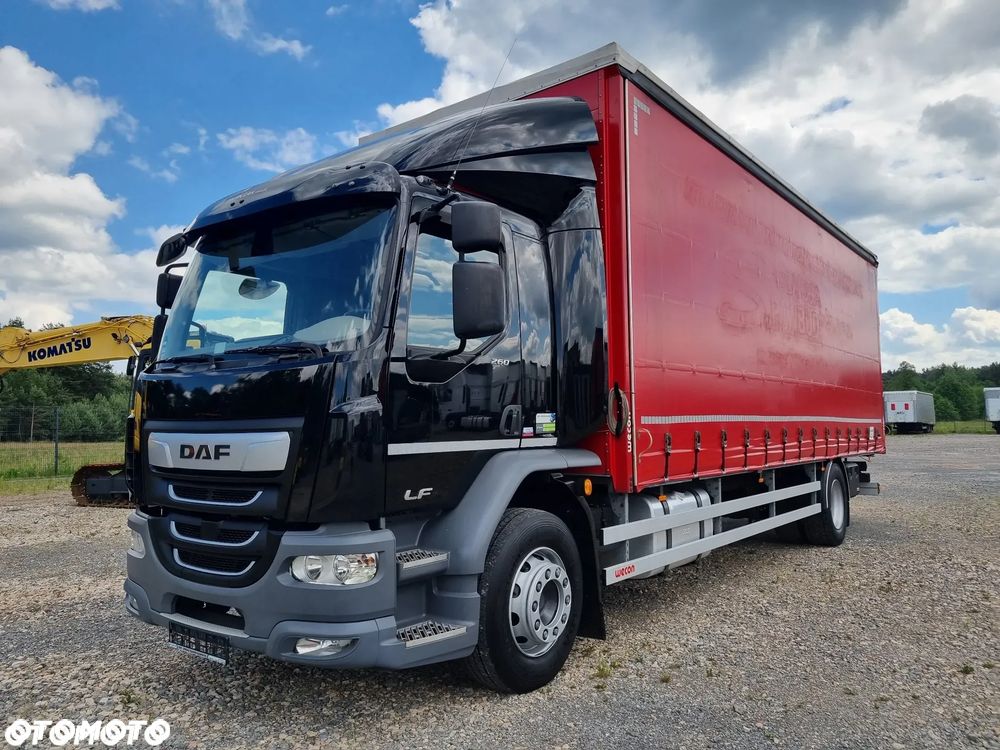 DAF LF 18.260‼️Skrzynia 20 palet‼️8.1 dł Firanka 2 strony‼️Tył drzwi I właściciel‼️ - 2