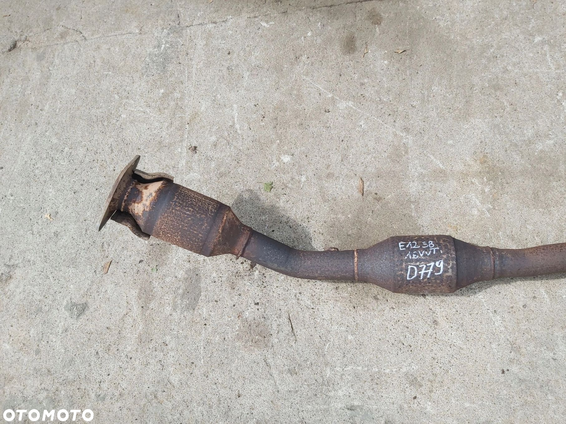 Toyota Corolla E12 katalizator GA6 GA7 rura tłumik środkowy 1,4 1,6 vvti - 2