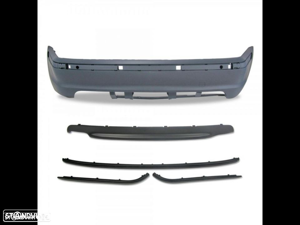 Para-choques Frontal BMW E46 98-07 Limo / Touring Pack M LOOK em plástico - 12
