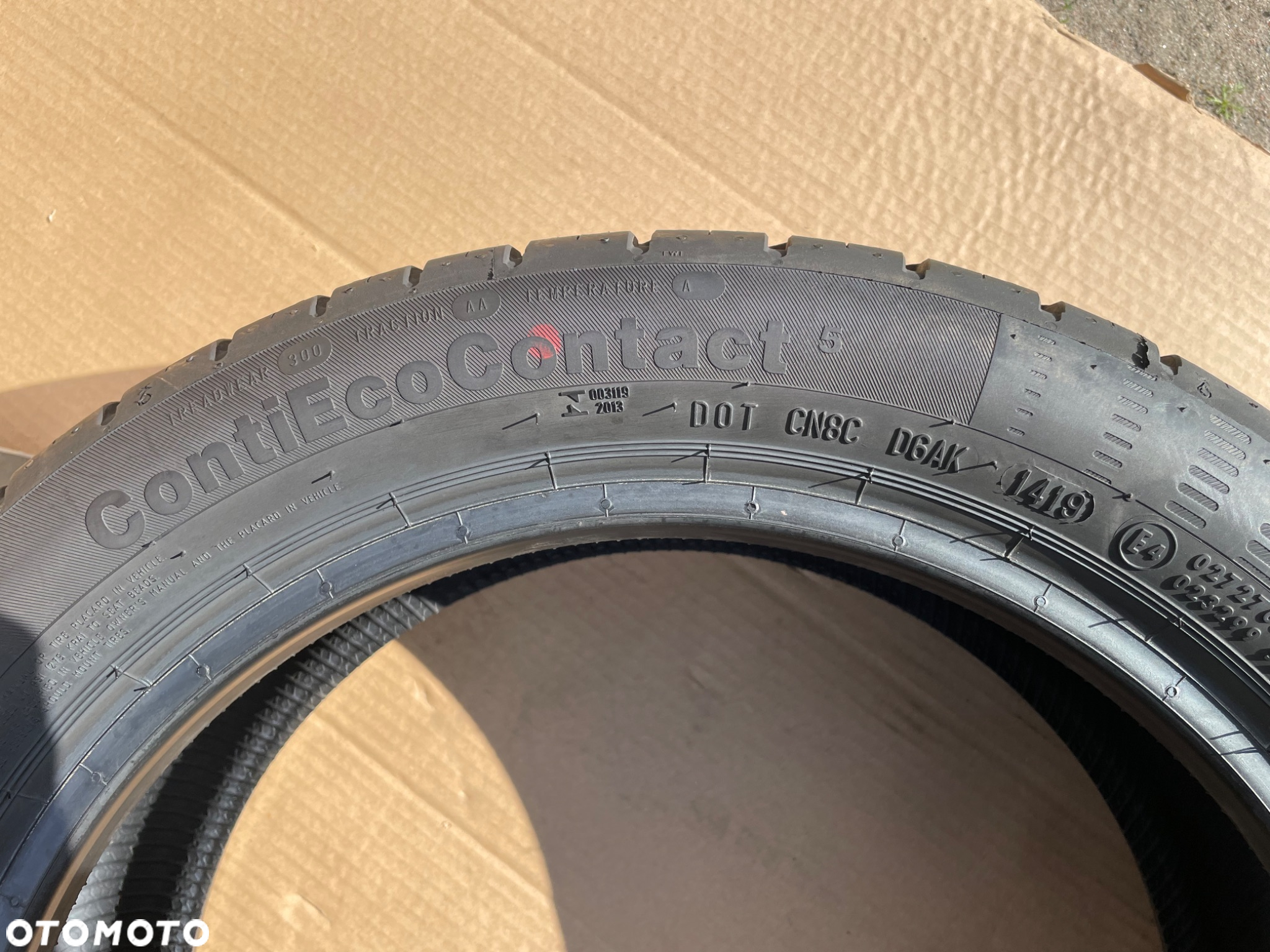 185/50 R16 205/45 R16 NOWE OPONY LETNIE CONTINENTAL CONTIECOCONTACT 5 KOMPLET 4 SZTUKI TWINGO SMART - 6