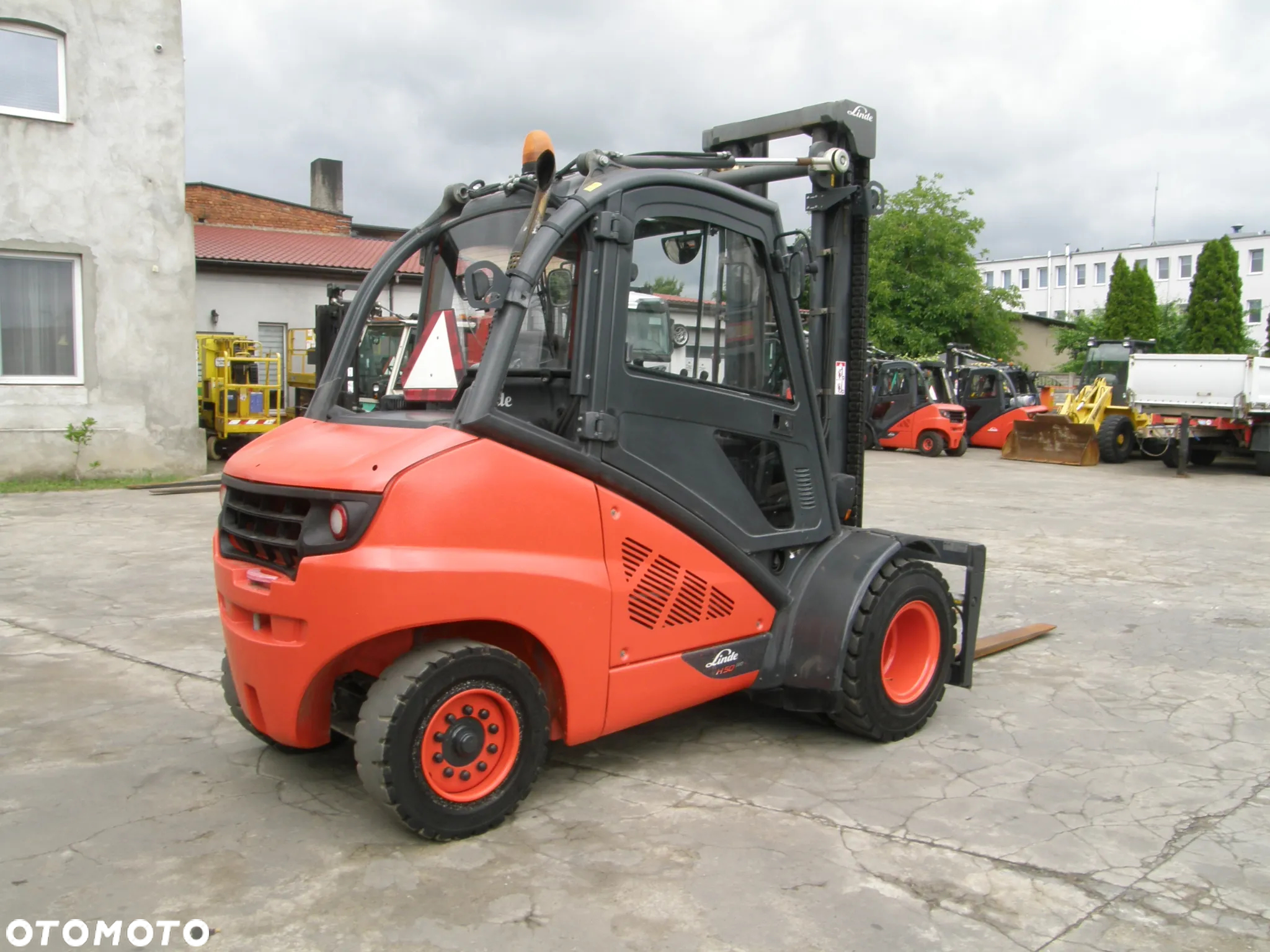 Linde H50D-02 2015rok kabina pozycjoner przesuw - 23