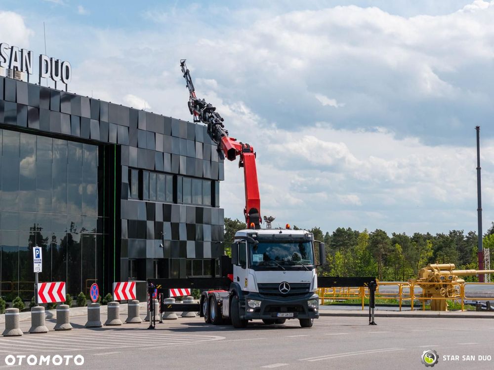Mercedes-Benz ANTOS 2543 6x2 Palfinger PK 42002 SH HDS Żuraw Ciągnik - 9