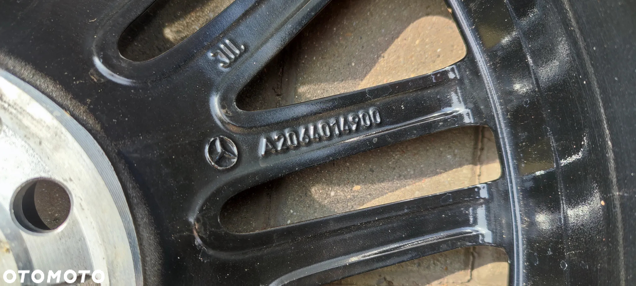 FELGI ALUMINIOWE 5x112 7.5Jx 18 CALI ET40 fi 66.6 2064014900 MERCEDES W205 W206 I INNE KOMPLET 4 SZTUKI - 7