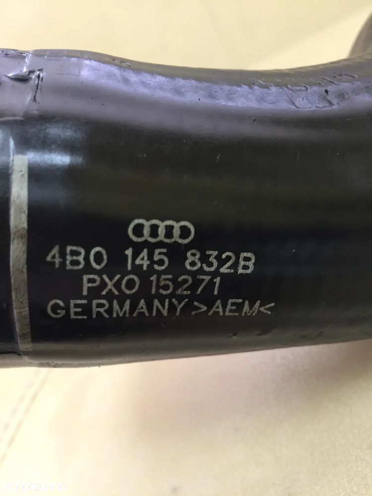 RURA WĄŻ PRZEWÓD POWIETRZA TURBINY PASSAT B5 FL AUDI A6 C5 1.8 T 4B0145832B - 8