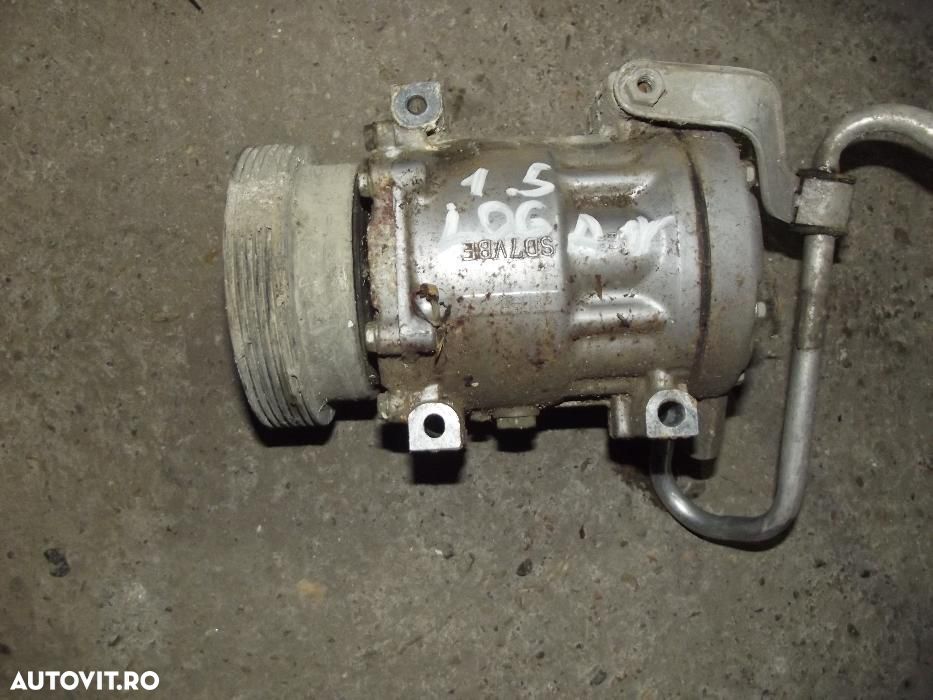 Compresor clima Logan 1.5 Megane Clio Twingo Kangoo dezmembrez logan - 1