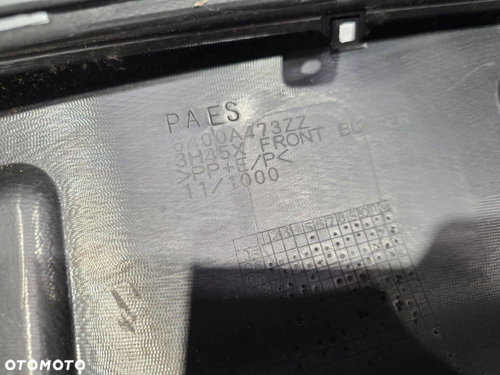 MITSUBISHI OUTLANDER II 2 06- ZDERZAK PRZEDNI PRZÓD NA SPRYSKI , NR 6400A473ZZ , NR AUKCJI NZ1568 - 27