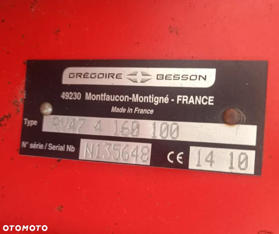 Gregoire Besson RY 4 160 100 - 9