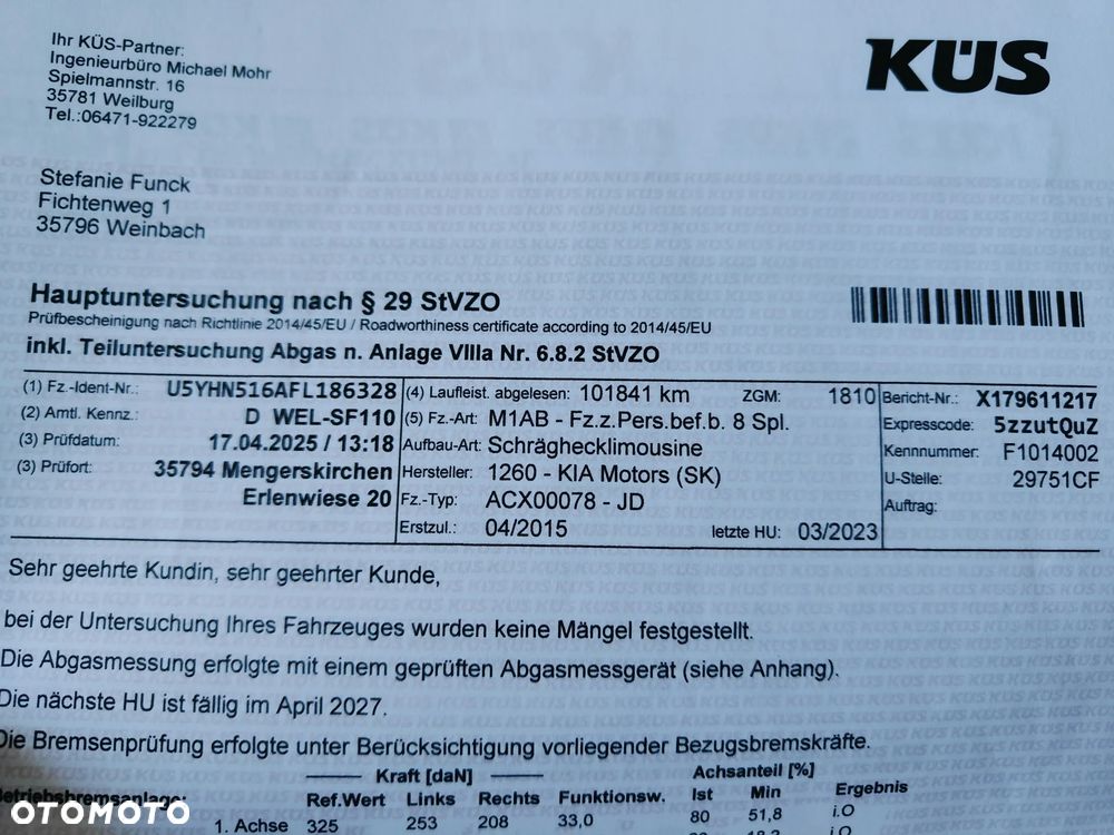 Kia Ceed 1.6 CRDi 128 ISG Spirit - 37
