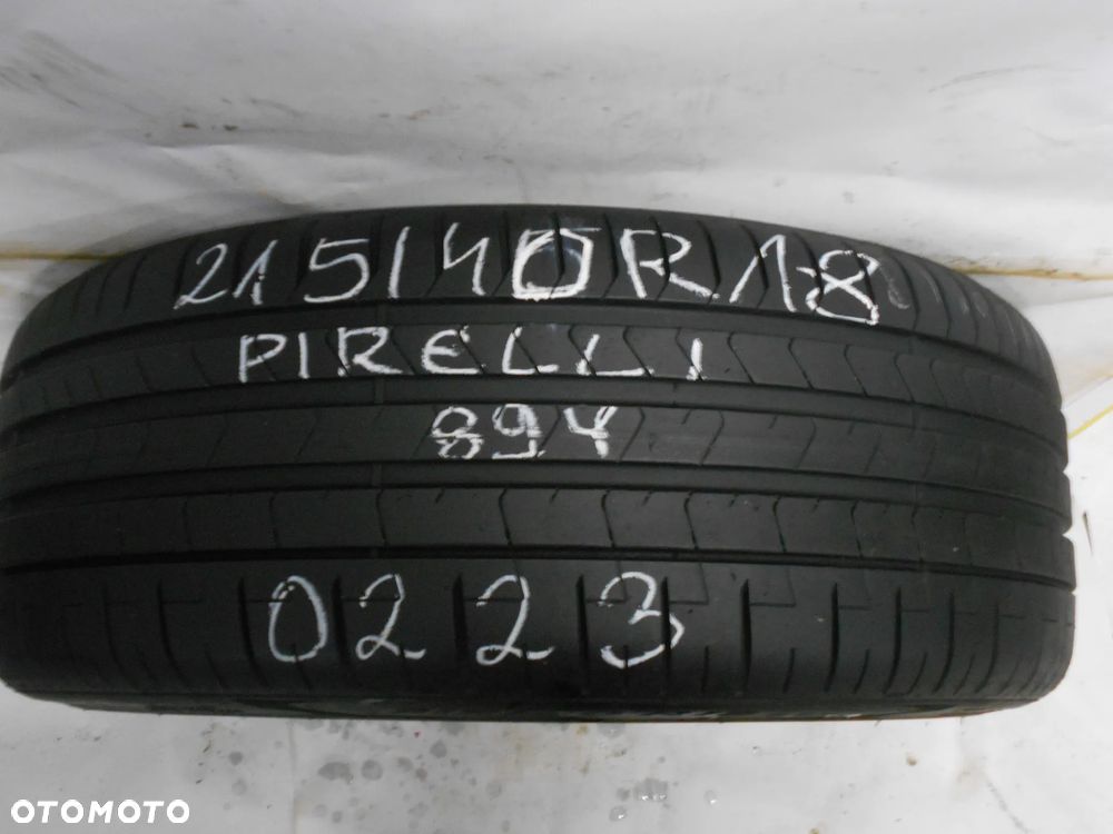 OPONA POJEDYNKA 215/40R18 PIRELLI PZERO DOT 0223 7MM - 1