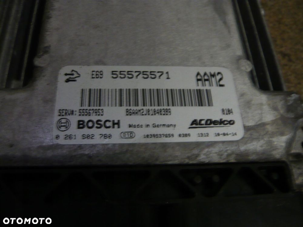 komputer sterownik silnika 55575571 opel - 2