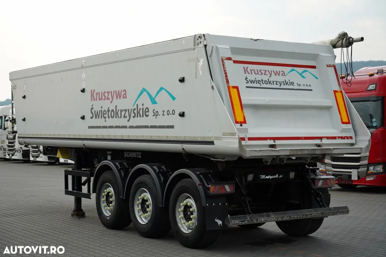 Schmitz Cargobull / BASCULATOR / ALUMINIU / AXE RIDICATIVE / AXE SAF / CONTRACT DE SERVICE POST-SERVICE - 6