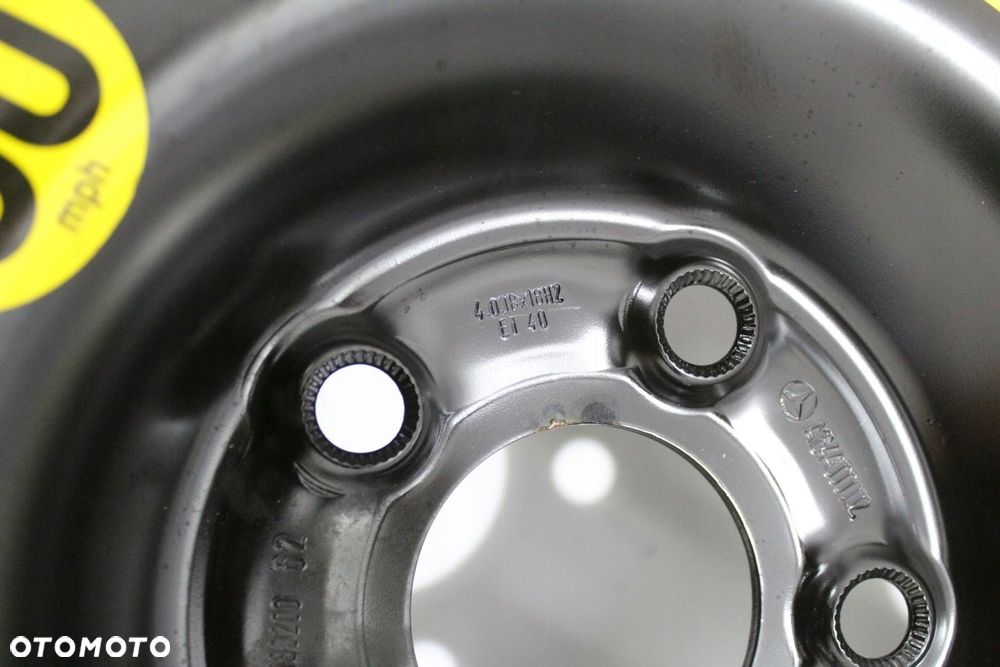 Koło dojazdowe rezerwa Mercedes W164 ML A1644000002 4.0"x18" 5x112 ET 40 - 12