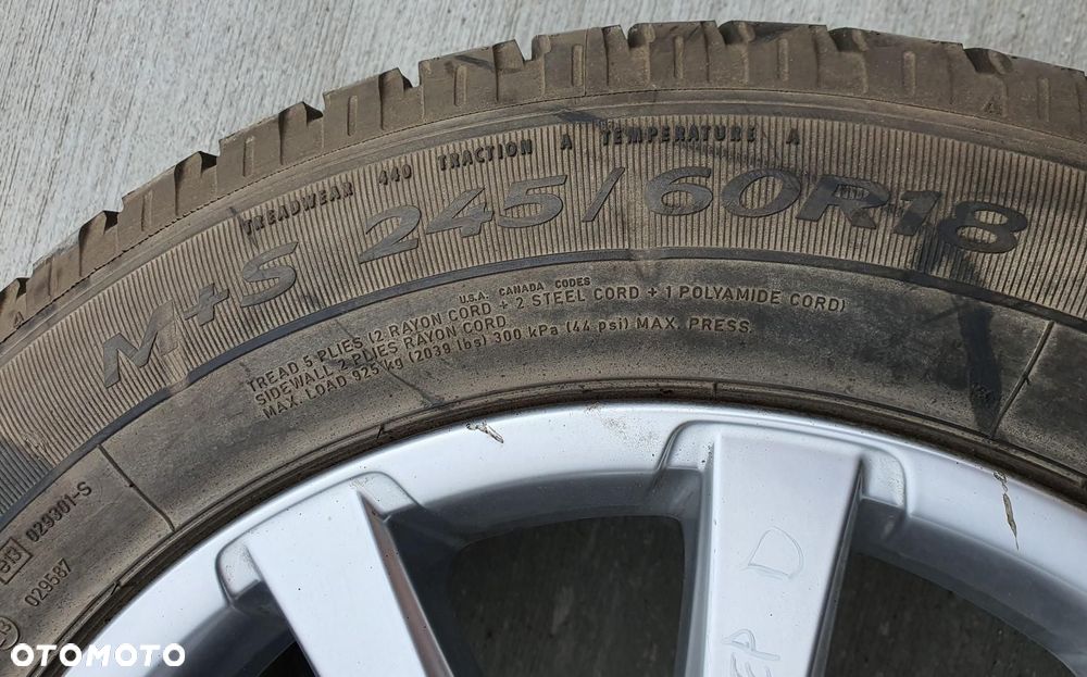 KOŁO DOJAZDOWE 245/60/R18 JEEP CHEROKEE III WH - 2