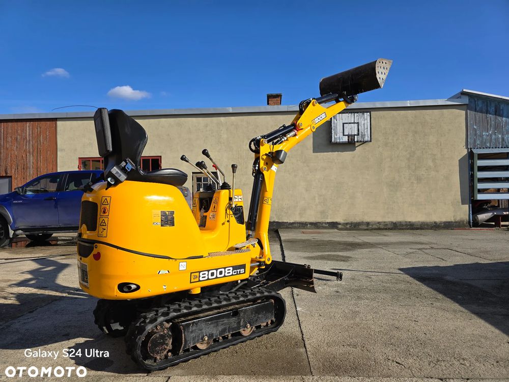 JCB Jcb 8008 cts 2018 rok tylko 207 moto godzin jak NOWA 4 Łyżki ideał dostawa - 18