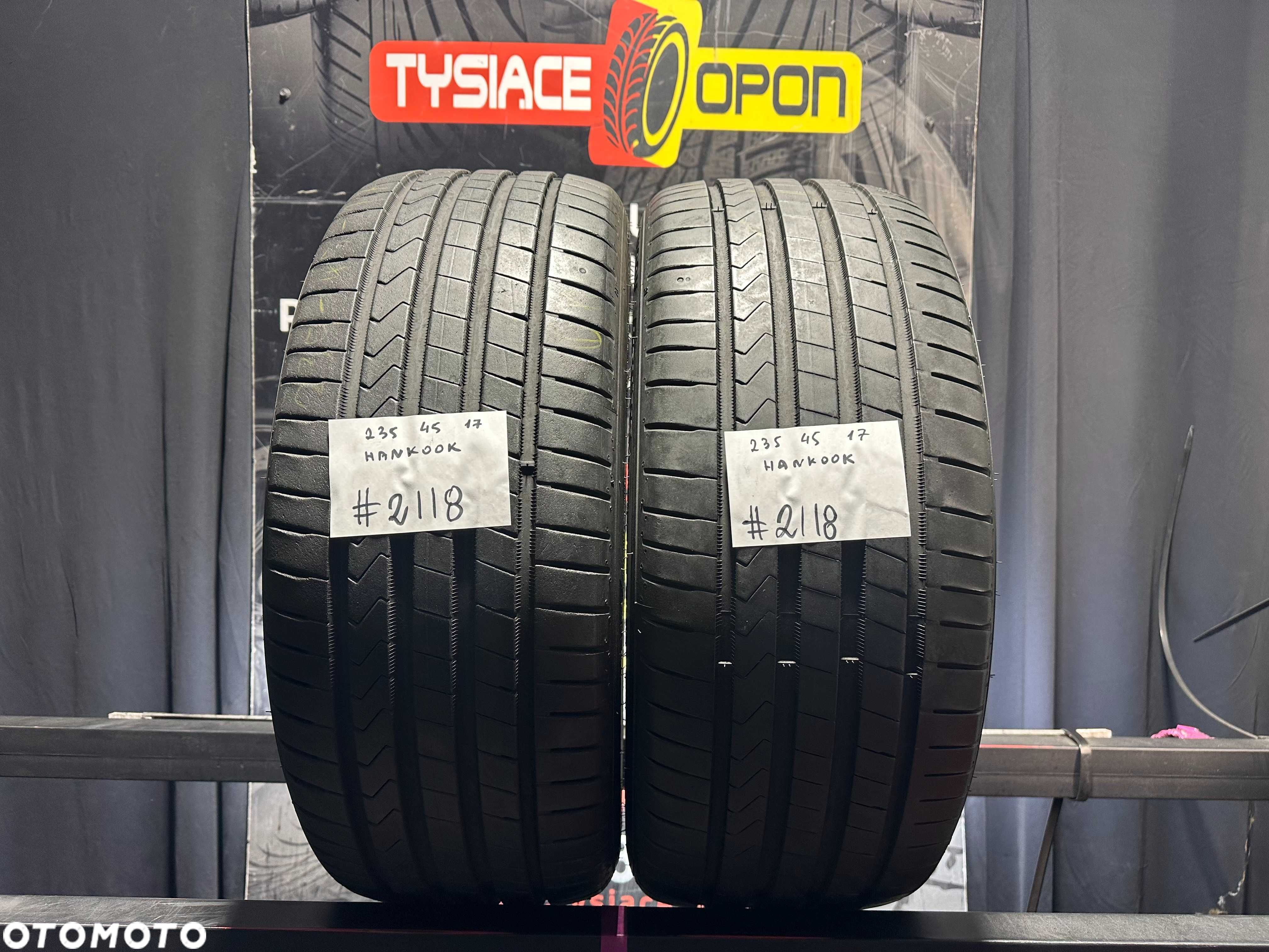 Opony Letnie 235/45/17 HANKOOK VENTUS #2118 - 1