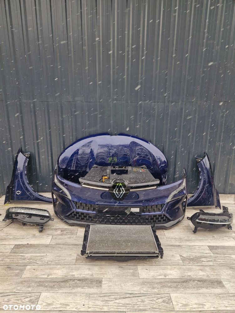przód zderzak lampy maska renault megane v e-tech lakier-terre - 1
